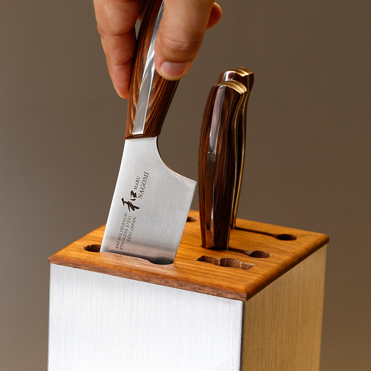 三星刃物】和 NAGOMI 特製包丁スタンド | 藤巻百貨店