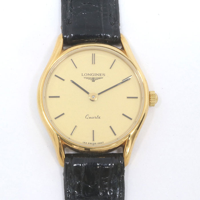 買取 質屋 藤千商店 LONGINES ロンジン レディース クオーツ 腕時計
