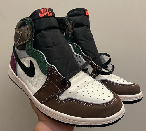 ハンドメイドから着想した エアジョーダン1 HIGH 