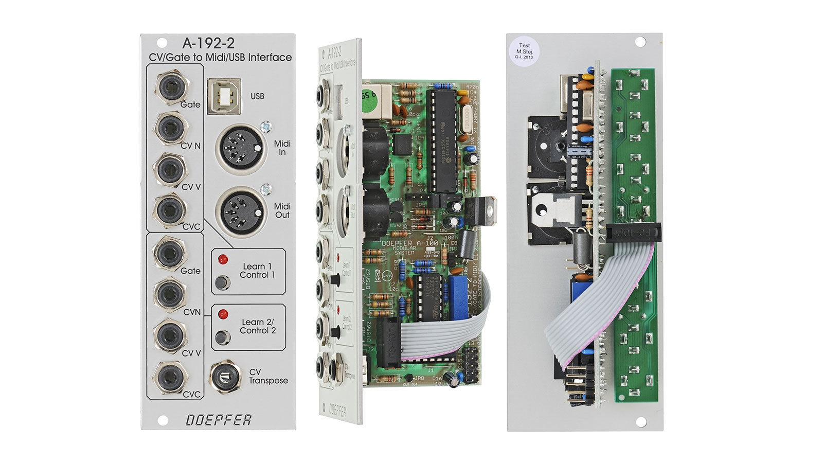A-192-2 Dual CV/Gate to Midi/USB Interface - A-100 Eurorack