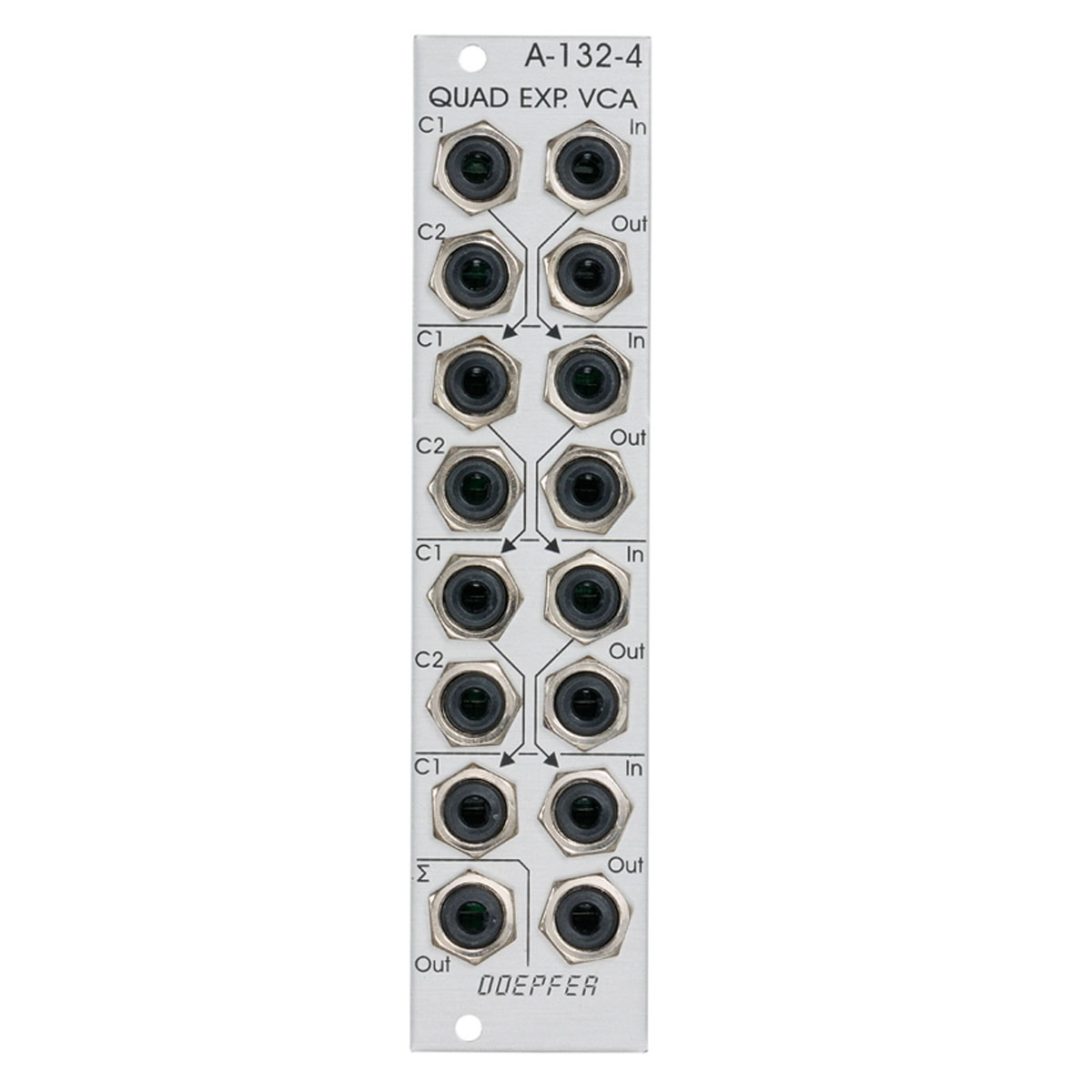 A-132-4 Quad EXP VCA - A-100 Eurorack Modular Synthesizer - 有限