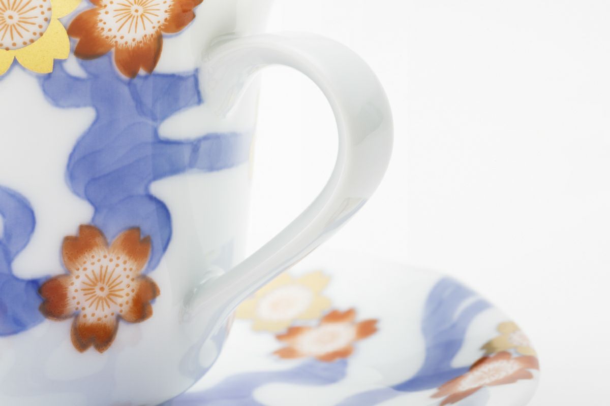 川に桜 碗皿 | 有田焼 深川製磁｜公式オンラインストア