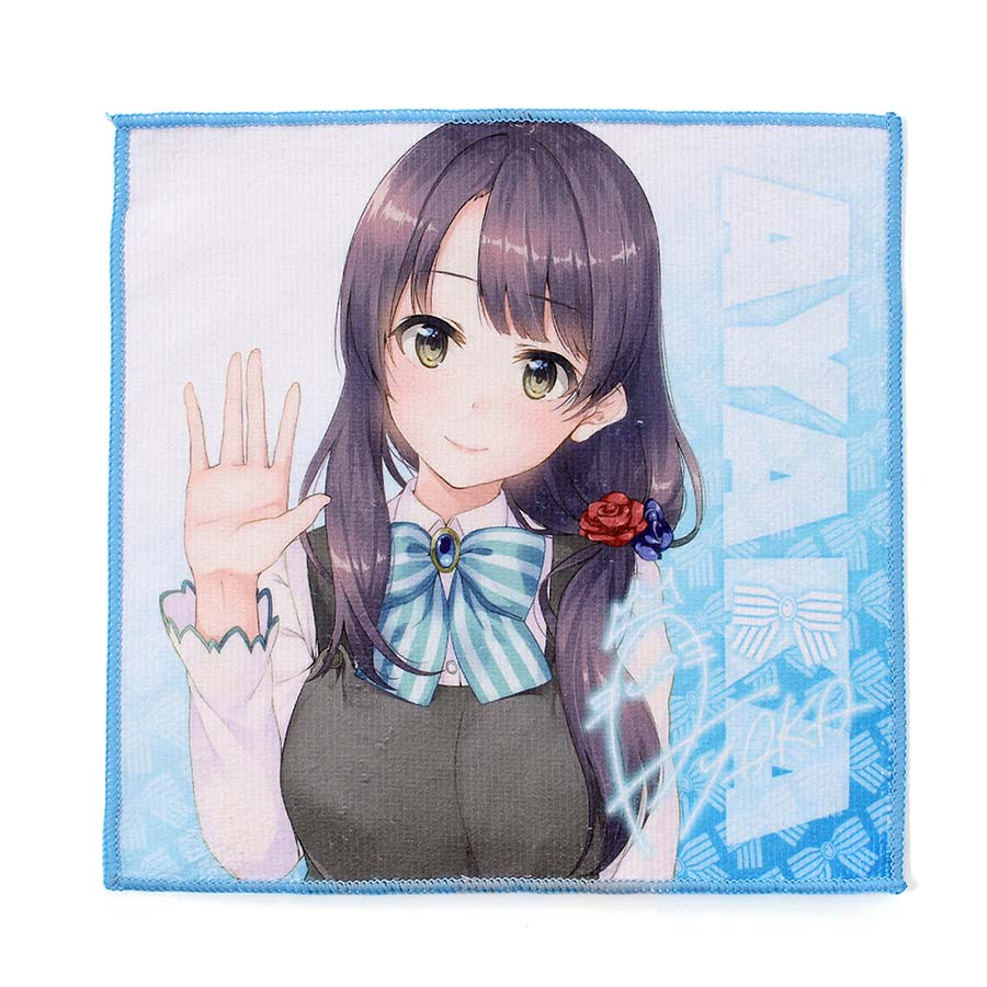 使いやすい20cmサイズ！生地が選べるオリジナルハンドタオル - 細部