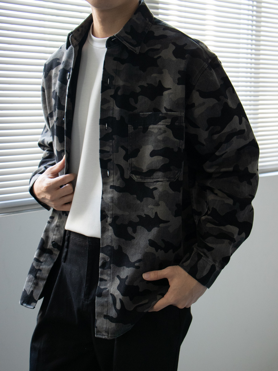 アパルトモンDEUXIEME CLASSE迷彩BIGオーバーシャツ（38 アパルトモン
