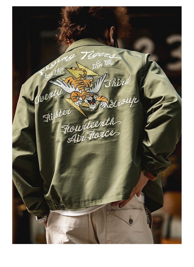 飛翔部隊 スカジャン風 ミリタリー ミリタリージャケット メンズ