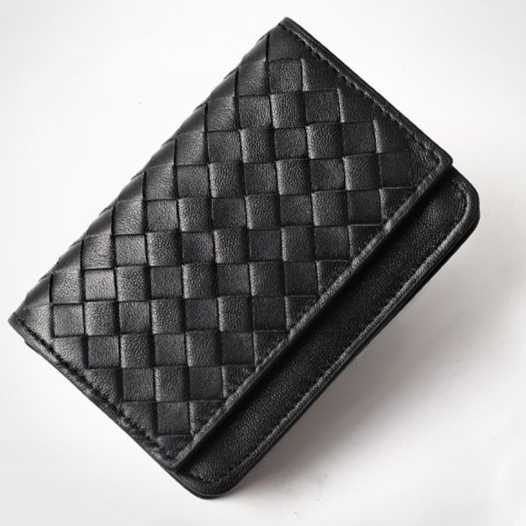 名刺入れ 編み込みデザイン本革名刺入れ 革|名刺入れ専門通販