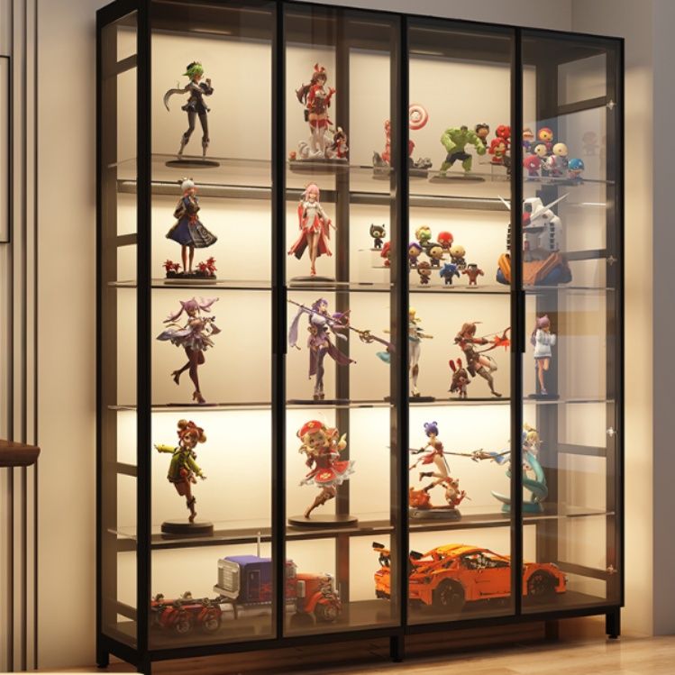 フィギュアケース 大型全面ガラスコレクションケース 大型|フィギュア