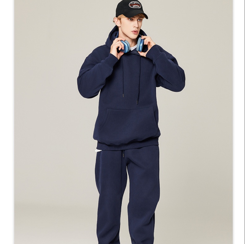 スウェット セットアップ シンプル王道スウェット上下セット ネイビー