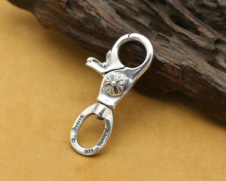 シルバーのクロスキーフック メンズ|キーリング専門通販 KeyRingLabo