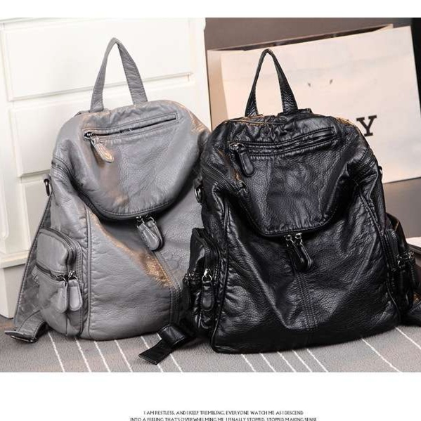 パンクファッション スタッズ付きレザーリュックサック バッグ|パンク