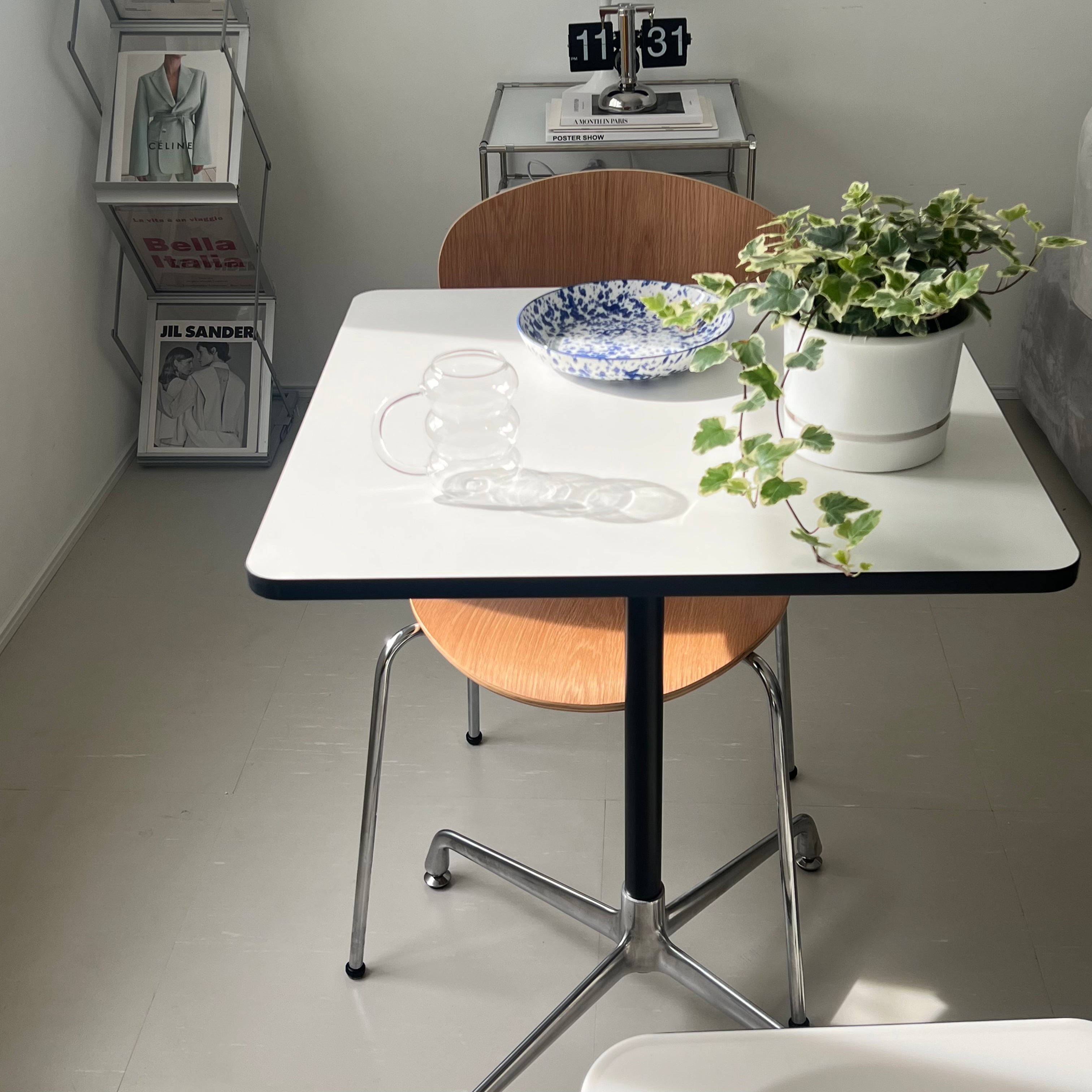 furnihunter【即納】ディーンテーブルスクエア/四角/モダン 机