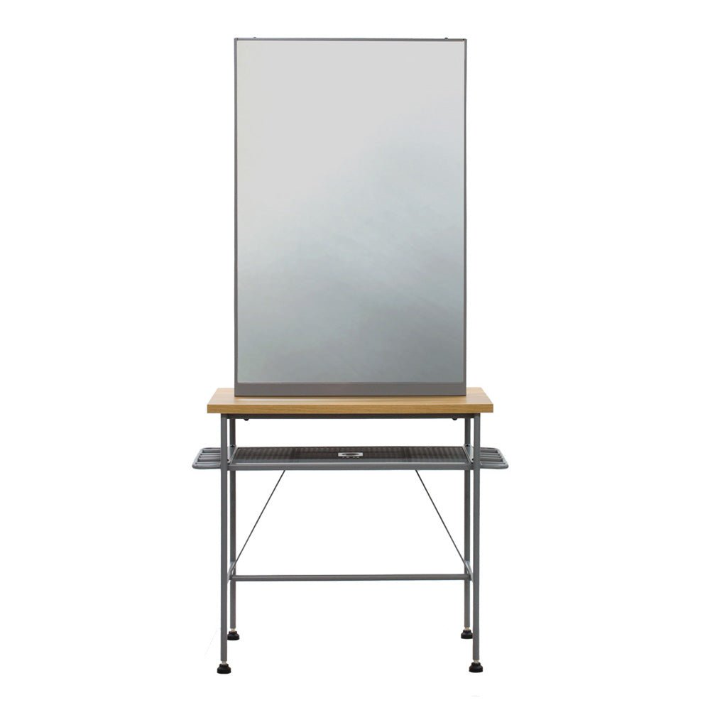 送料無料]mateli アイアンドレッサー ドレッサーロジェ 両面鏡 美容室