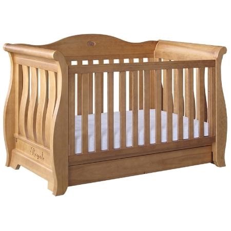 Boori Country Sleigh Royale 3 in 1 Cot Bed in Heritage Teak