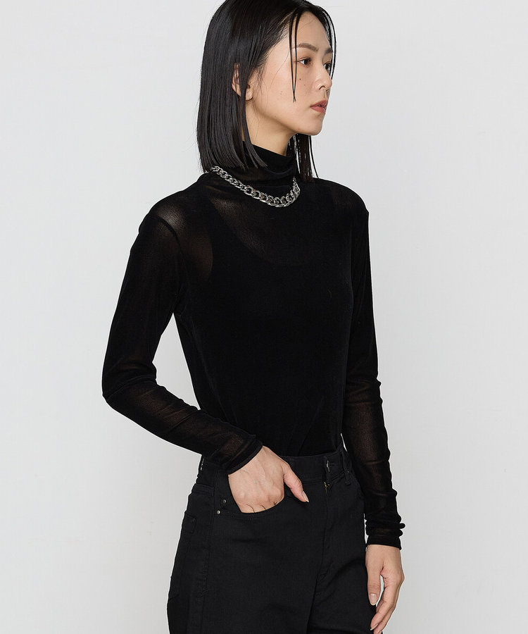 フロッキーチュールシアープルオーバー（01-01EI04-204）｜K.T キヨコ