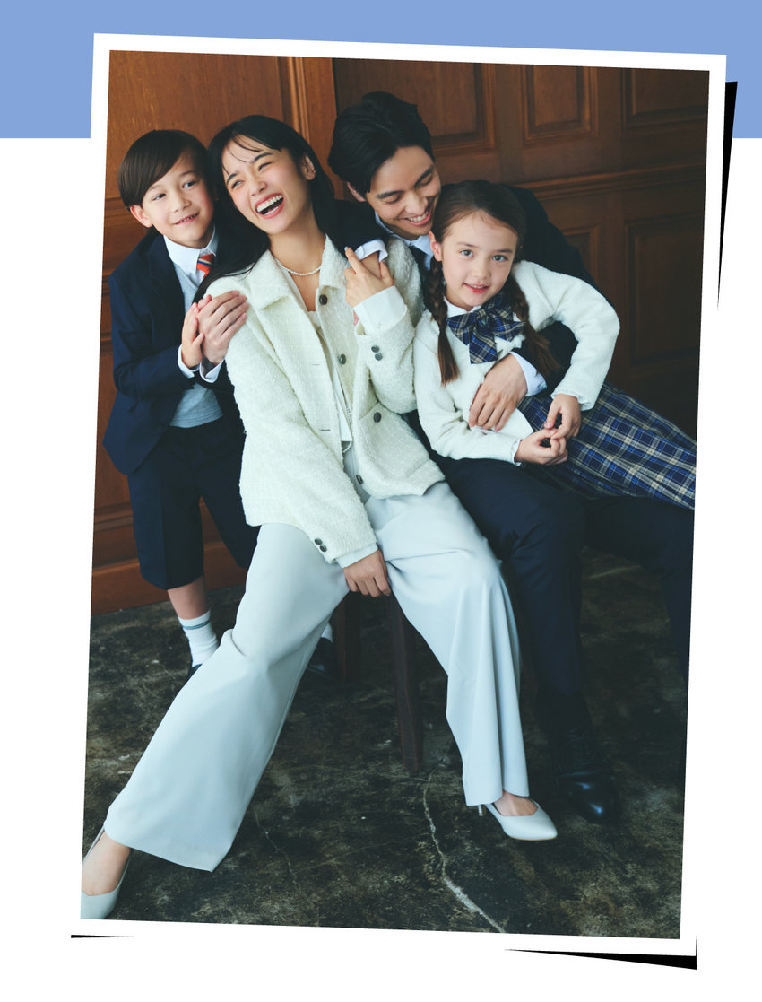 宮城舞さんがまとう【ハレの日 セレモニースタイル】│コムサイズム